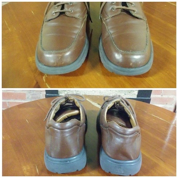 Bass.| SOLD🎉 Men's Leather Tie-up Oxford Brown - Picture 4 of 8